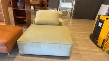 Hocker poef velvet groen nieuw beschikbaar voor biedingen
