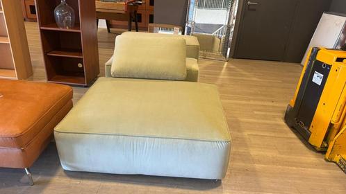 Hocker poef velvet groen nieuw, Huis en Inrichting, Fauteuils, Nieuw, Stof, Ophalen