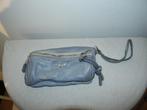 Zadig & Voltaire leren clutch grijs blauw van kleur, Sieraden, Tassen en Uiterlijk, Verzenden, Gebruikt, Blauw, Overige typen