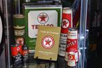 Oude smeergids van Texaco 1923 geen olie blik, Verzamelen, Merken en Reclamevoorwerpen, Ophalen of Verzenden, Gebruikt, Reclamebord
