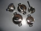 pannen set, Gebruikt, Keramische plaat, Pannenset, Ophalen of Verzenden