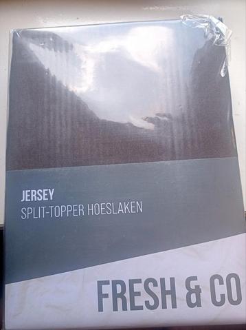 Nieuwe Jersey splittopper hoeslaken van Fresh & Co beschikbaar voor biedingen