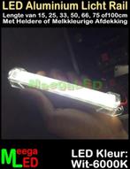 LED Profiel Rigid Strip Bar Rail 15cm SMD5730 Wit 6000K 1m, Ophalen of Verzenden, Nieuw, Aluminium, Broedkooi of Kweekkooi