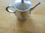 Gero zilmeta theepot, Huis en Inrichting, Keuken | Bestek, Ophalen of Verzenden, Rvs of Chroom
