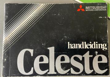 Instructieboekje Mitsubishi Celeste beschikbaar voor biedingen