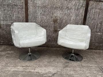 UITVERKOOP! Brescia design draaifauteuil - laatste 4 stuks