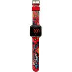 Spiderman Horloge - Led, Ophalen of Verzenden, Nieuw, Rood, Jongen