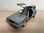 Delorean | back to the future | 1:24, Ophalen of Verzenden, Gebruikt, Jada
