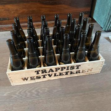 Westvleteren 4 kratten leeggoed schone flesjes beschikbaar voor biedingen