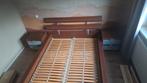 Ikea Bed 140x200 compleet MOET WEG!, Ophalen, Gebruikt, Bruin, 140 cm