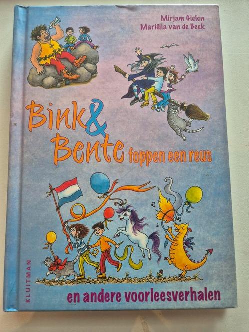Bink en Bente foppen een reus - Mirjam Gielen, Boeken, Kinderboeken | Jeugd | onder 10 jaar, Zo goed als nieuw, Ophalen of Verzenden