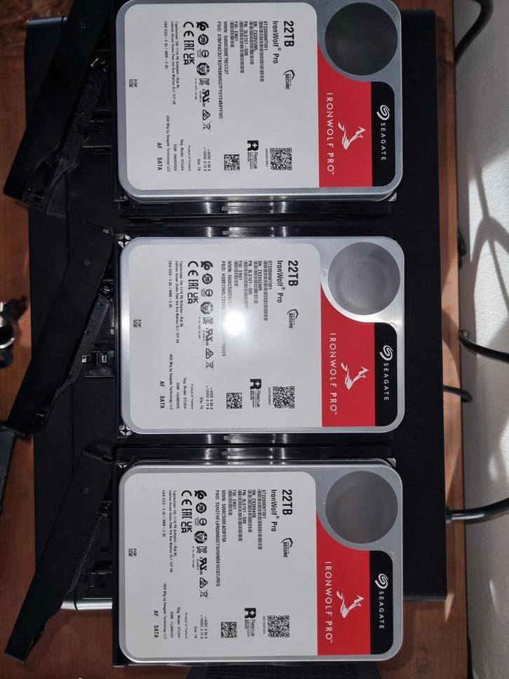 Seagate Iron wolf pro 22Tb, Computers en Software, Harde schijven, Nieuw, Desktop, Ophalen of Verzenden