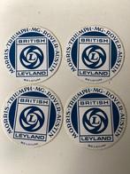4 stickers British Leyland Morris,MG,Triumph,Rover,Austin, Verzamelen, Stickers, Merk, Zo goed als nieuw, Verzenden