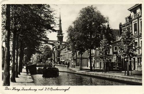 Den Haag, Zwarteweg met Z.O. Buitensingel. - 1918 gelopen, Verzamelen, Ansichtkaarten | Nederland, Gelopen, Zuid-Holland, Voor 1920