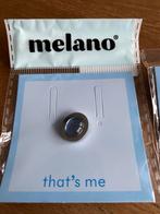 Melano vivid steentje ovaal blauw, Verzenden, Zo goed als nieuw
