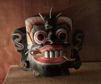 3 Antieke Indonesische Maskers - Rangda, Houtsnijwerk, Antiek en Kunst, Kunst | Niet-Westerse kunst, Ophalen of Verzenden
