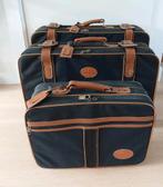 Travelmaster kofferset, zwart in goede staat, Overige materialen, Gebruikt, 45 tot 55 cm, Ophalen of Verzenden