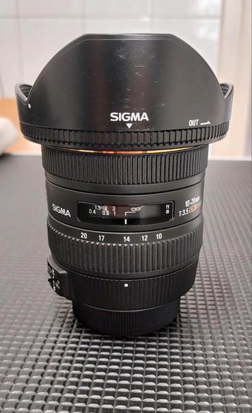 Sigma 10-20mm f3.5 Groothoeklens voor Nikon beschikbaar voor biedingen