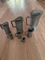 tinnen maatkannetjes, Antiek en Kunst, Antiek | Tin, Ophalen