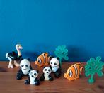Duplo lego Dieren panda vis struisvogel, Ophalen of Verzenden, Zo goed als nieuw, Duplo