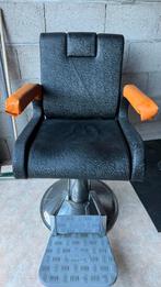 Mooie barber stoel | Gebruikt maar werkt als nieuw, Ophalen, Gebruikt, Leer, 50 tot 75 cm