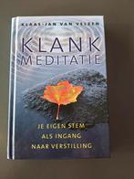 K.J. van Velzen - Klankmeditatie, Meditatie of Yoga, Ophalen of Verzenden, Instructieboek, K.J. van Velzen