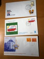 Bijzondere FDC's Nederland lot van 6 exemplaren, Envelop, Ophalen of Verzenden