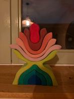 Grimm's Bloemen Stapeltoren Houten Speelgoed, Ophalen of Verzenden, Zo goed als nieuw, Overige typen