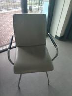 Design eetkamerstoelen van van Til, Ophalen, Blauw, Leer, Zo goed als nieuw