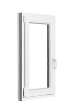Kunststof Kozijn Draaikiep  B60 H110cm Wit, Niet ingevuld, Kunststof, Raamkozijn, Niet ingevuld