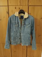 Gevoerd spijkerjasje spijkerjack Zara maat medium, Zara, Ophalen of Verzenden, Zo goed als nieuw, Maat 48/50 (M)