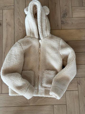 Teddy jas H&M licht beige maat 152 beschikbaar voor biedingen