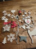 Diverse Houten Kerstboom decoratie hangers, Diversen, Kerst, Ophalen of Verzenden, Zo goed als nieuw