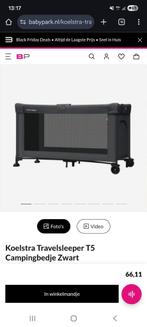 Koelstra Travelsleeper + extra matras, Ophalen, Zo goed als nieuw, Reisbedje