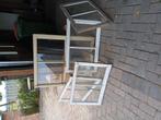 oude ramen enkel glas kas?, Ophalen, Gebruikt, Minder dan 80 cm, Gevelraam of Ruit