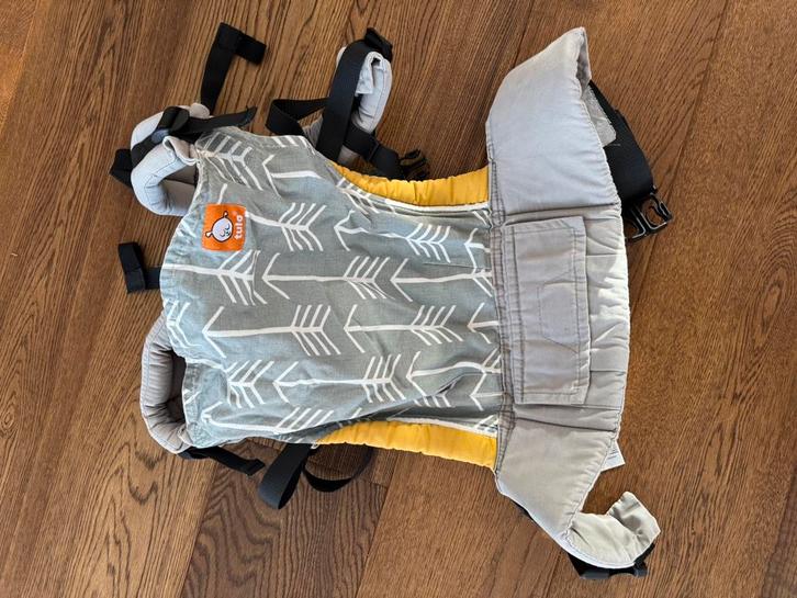 Tula draagzak incl verkleiner en zonnekapje, Kinderen en Baby's, Babydragers en Draagdoeken, Zo goed als nieuw, Draagzak, Buik of Rug