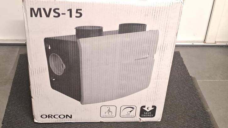 Orcon MVS15 - gereviseerd - als nieuw!, Doe-het-zelf en Verbouw, Ventilatie en Afzuiging, Zo goed als nieuw, Ventilator en Afzuiger