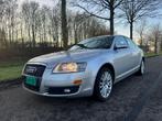 Audi a6  3.2 FSi quattro Memory 2007 Automaat|Leer|, Auto's, Automaat, 3100 cc, Zwart, Leder