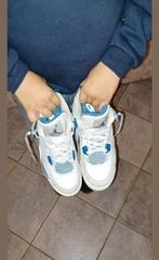 Nike Air Jordan 4 Retro GS 'Military Blue' 2024 - US mt 6, Kleding | Heren, Schoenen, Ophalen, Zo goed als nieuw, Nike Air Jordan