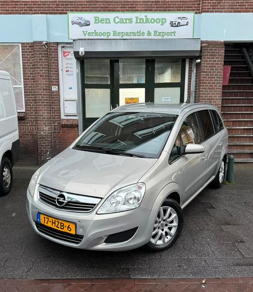 Opel Zafira 1.8 2009 7-Zits Airco/Clima/Cruise/APK, Auto's, Opel, Bedrijf, Zafira, Airconditioning, Centrale vergrendeling, Climate control