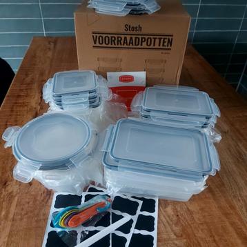 Stosh Vershoudbakjes - 16 stuks - Nieuw beschikbaar voor biedingen