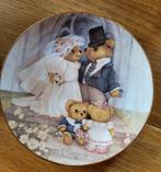 Wandbord Just married van Franklin mint, Ophalen of Verzenden