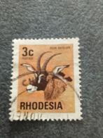 Rhodesië 39 - Antelope, Verzenden, Overige landen, Gestempeld