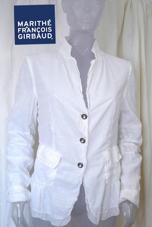 MARITHÉ FRANCOIS GIRBAUD🌸 fijne katoen blazer mt 38, Kleding | Dames, Jasjes, Kostuums en Pakken, Zo goed als nieuw, Jasje, Maat 38/40 (M)
