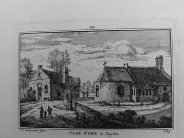 229 / Oude Kerk te Zuylen - Zuilen Gravure beschikbaar voor biedingen