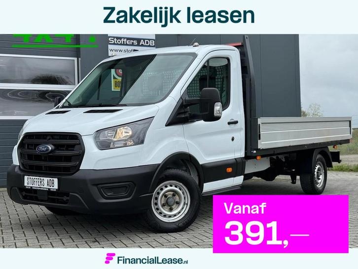 Ford Transit 350 2.0 TDCI 131pk L3 AWD 4x4 Pick-up | Trekhaa, Auto's, Ford, Bedrijf, Lease, Financial lease, Transit, 4x4, ABS