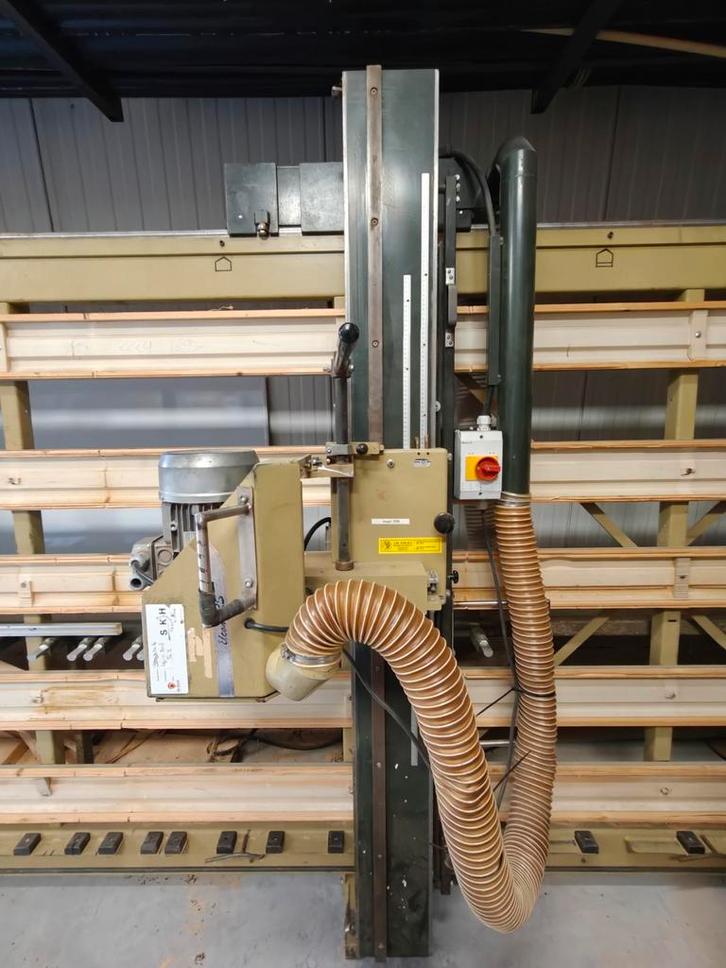 Elcon RS-155 verticale platenzaag, Zakelijke goederen, Machines en Bouw | Houtbewerking, Ophalen