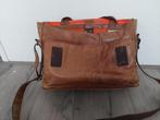 Stoere Leren aktentas NEW LOOXS, Ophalen, Zo goed als nieuw, Zwart, Aktetas of Boekentas