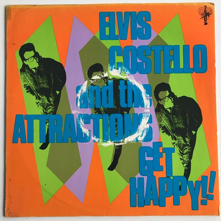Elvis Costello - Get Happy!! Vinyl LP, Cd's en Dvd's, Vinyl | Pop, Gebruikt, 1980 tot 2000, 12 inch, Ophalen of Verzenden