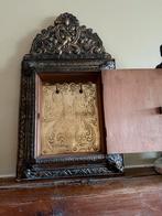 Oude spiegelkast zonder borstels, Ophalen of Verzenden, Rechthoekig, Minder dan 50 cm, Minder dan 100 cm